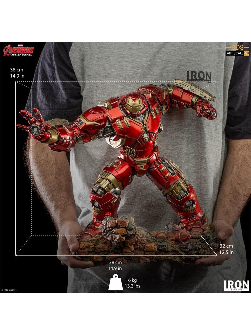 Estátua Hulkbuster Bds Art Scale 1/10 - The Infinity Saga Estátua Hulkbuster Bds Art Scale 1/10 - The Infinity Saga