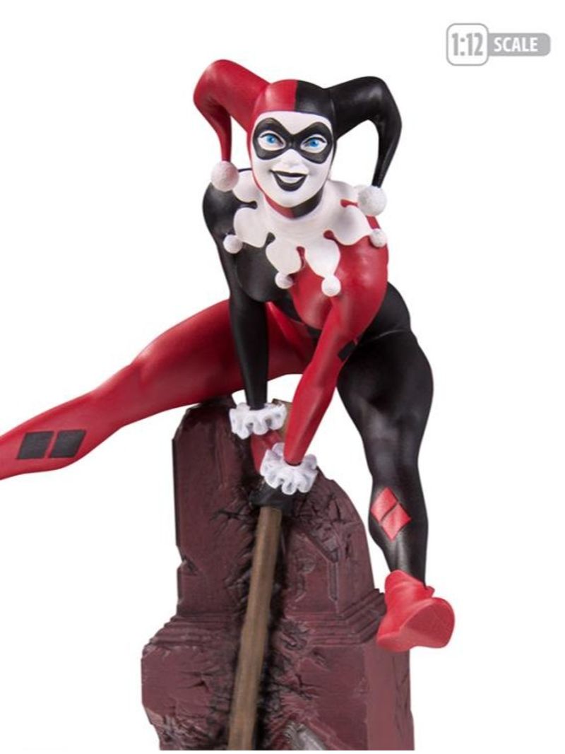 PRÉ VENDA: Estátua Arlequina (Harley Quinn) DC Designer Series