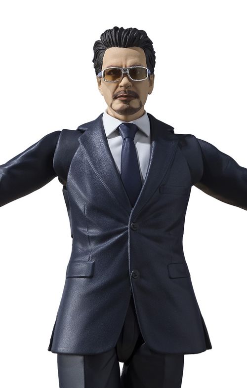 Figura Tony Stark (Birth of Iron Man) - Iron Man - S.H.Figuarts - Bandai