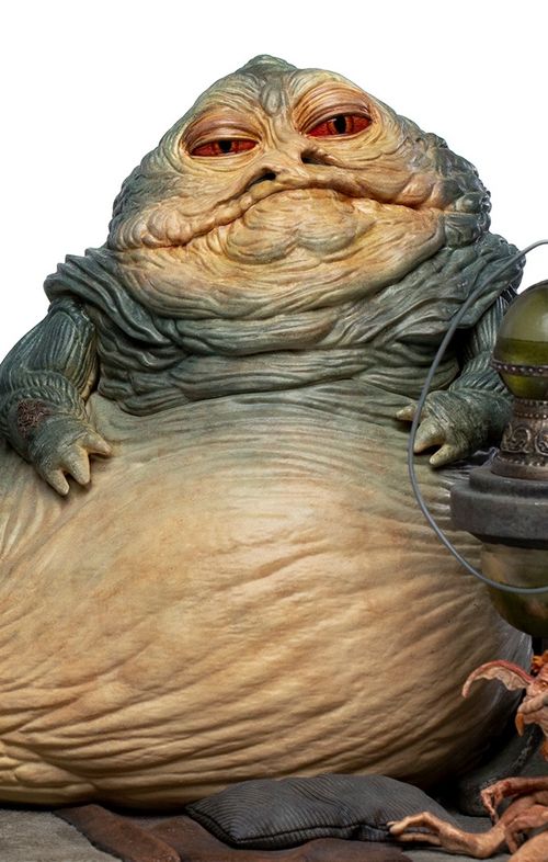 Estátua Jabba The Hutt Deluxe - Star Wars - Art Scale 1/10 - Iron Studios