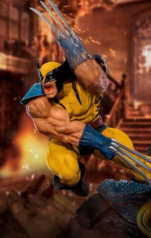 Estátua Wolverine - X-men - Bds Art Scale 1/10 - Iron Studios