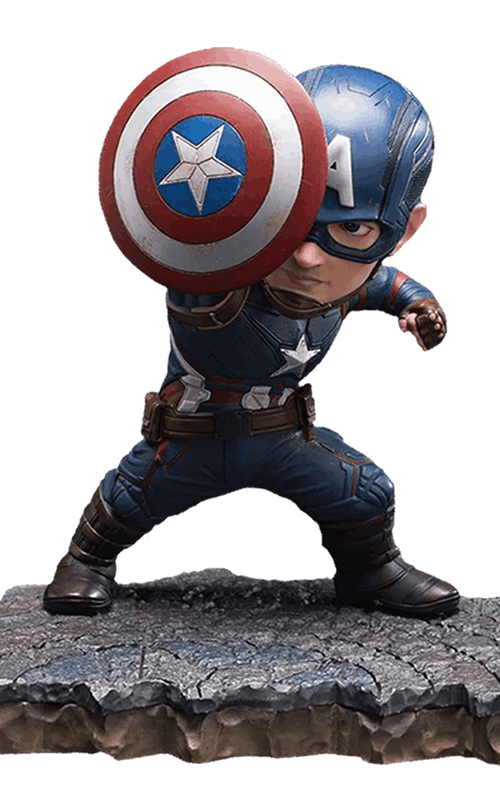 Estátua Captain America - Captain America: Civil War - Egg Attack - Beast Kingdom
