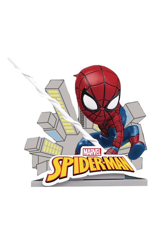 Estátua Peter Parker - Spider-Man: Into Spiderverse - Mini Egg Attack - Beast Kingdom