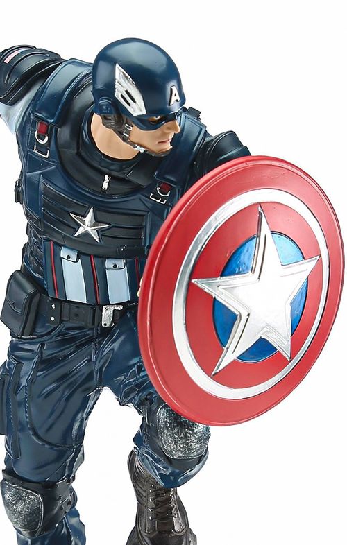 Estátua Captain America 1/10 - Marvels Avengers  Gameverse - Pop Culture Shock