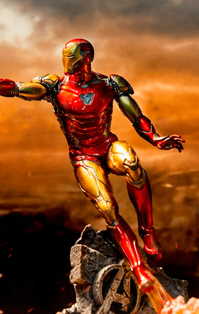 Estátua Iron Man LXXXV (Regular) - Avengers: End Game - BDS