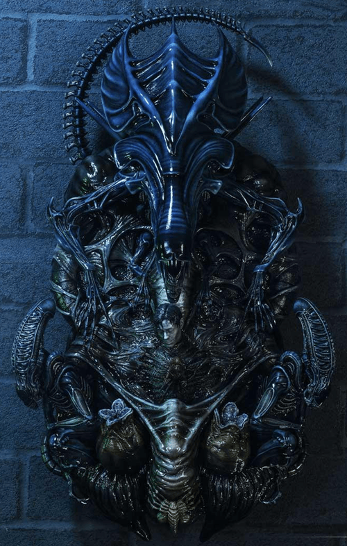 Estátua Queen Alien Wall Art - Aliens (Film) - 3D Wall Art - Prime 1