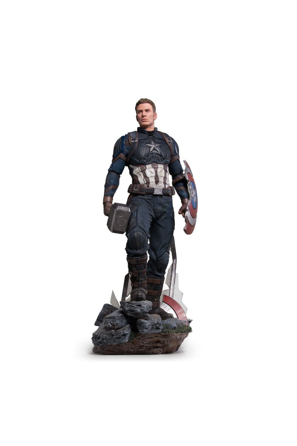 Estátua de resina do Capitão América Vingadores Endgame Filme da Marvel  Premier Collection 30 cm — nauticamilanonline