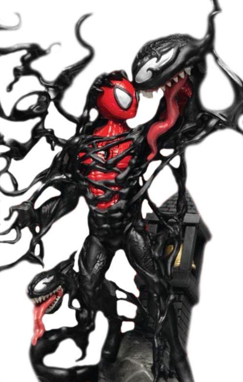 Estátua Spider-Man Vs. Venom - Marvel Comics - D-Stage - Beast Kingdom