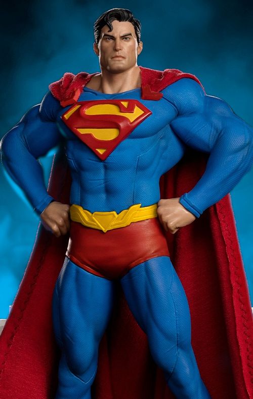 Estátua Super Homem Unleashed Deluxe - DC Comics - Art Scale 1/10 - Iron Studios