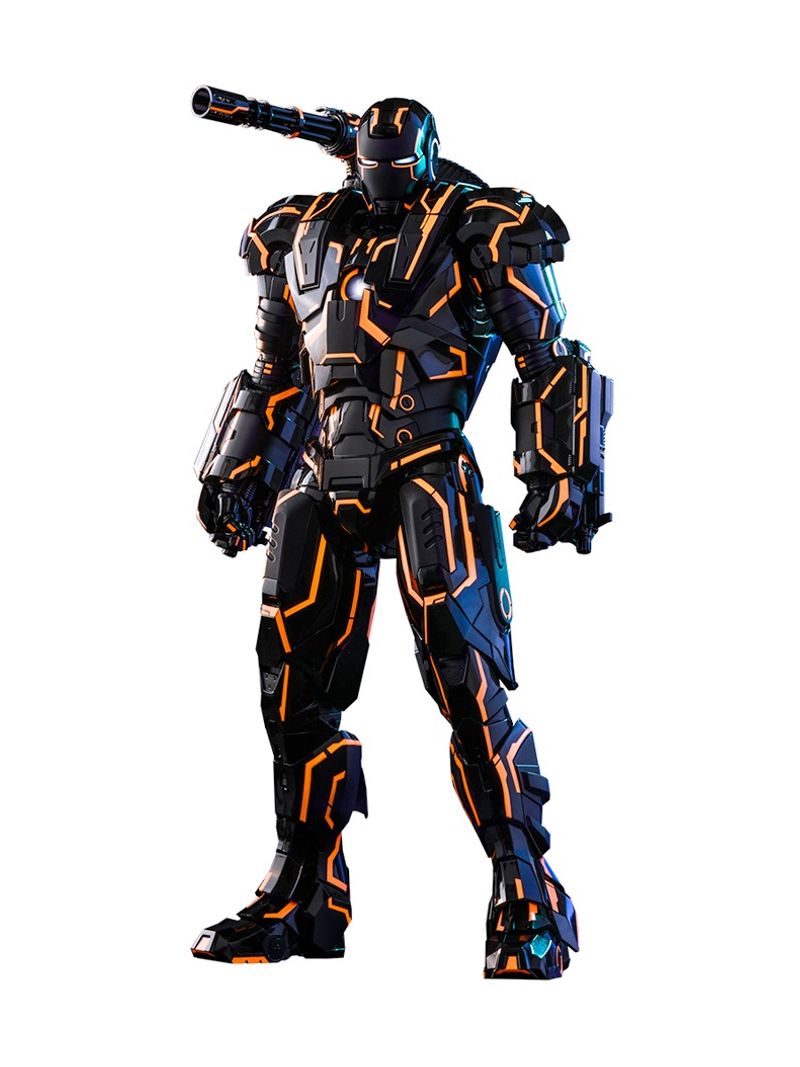 Figura War Machine Neon Tech - Marvel - 1/6 Figure - Hot Figura War Machine Neon Tech - Marvel - 1/6 Figure - Hot