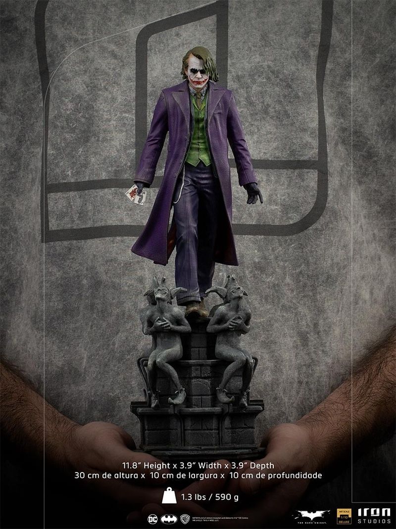 Estátua The Joker - Batman The Dark Knight - Art Scale 1/10 Estátua The Joker - Batman The Dark Knight - Art Scale 1/10