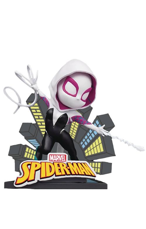 Estátua Spider Gwen - Spider-Man: Into Spiderverse - Mini Egg Attack - Beast Kingdom