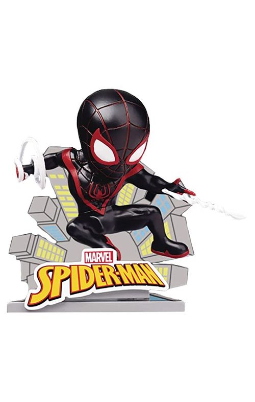 Estátua Miles Morales - Spider-Man: Into Spiderverse - Mini Egg Attack - Beast Kingdom