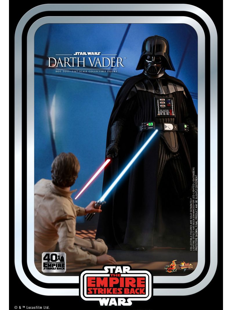 Darth vader hot toys empire strikes shop back