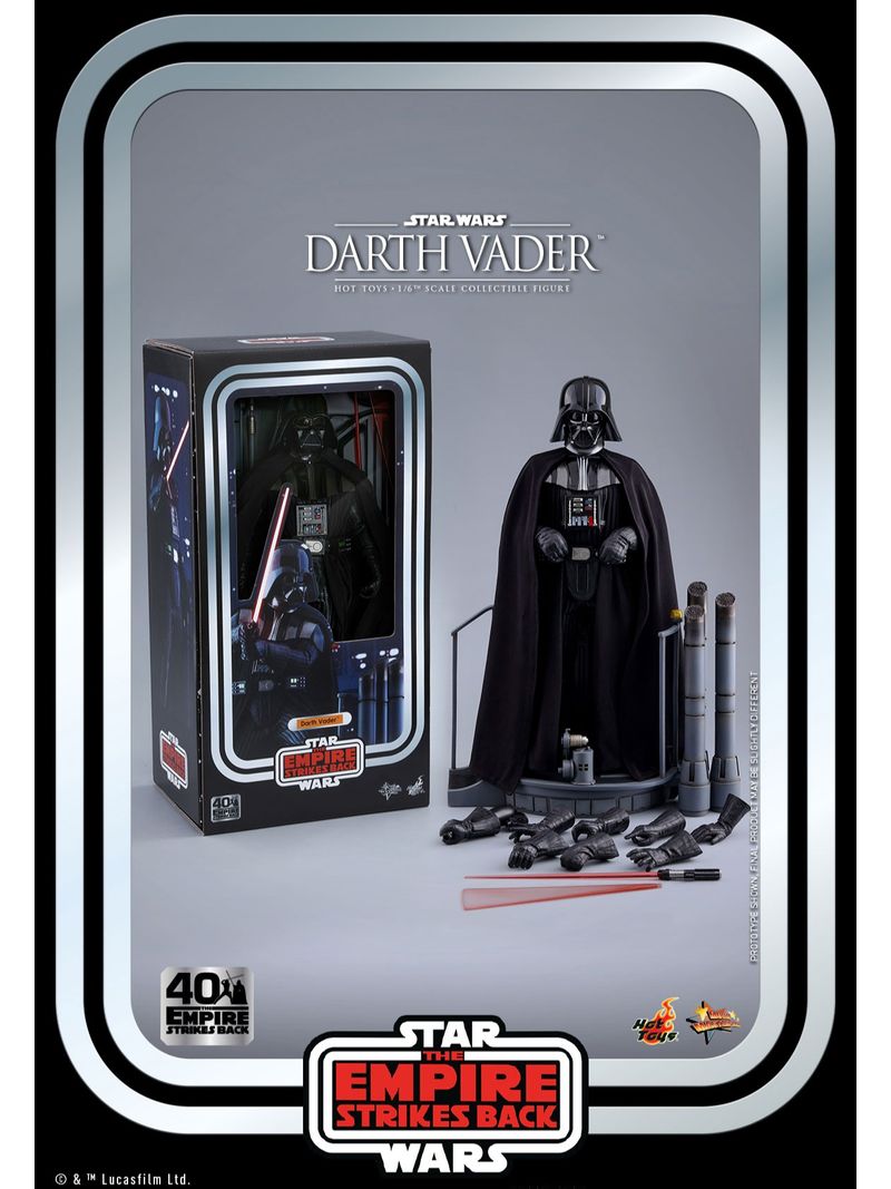 Darth vader empire strikes back hot shop toys