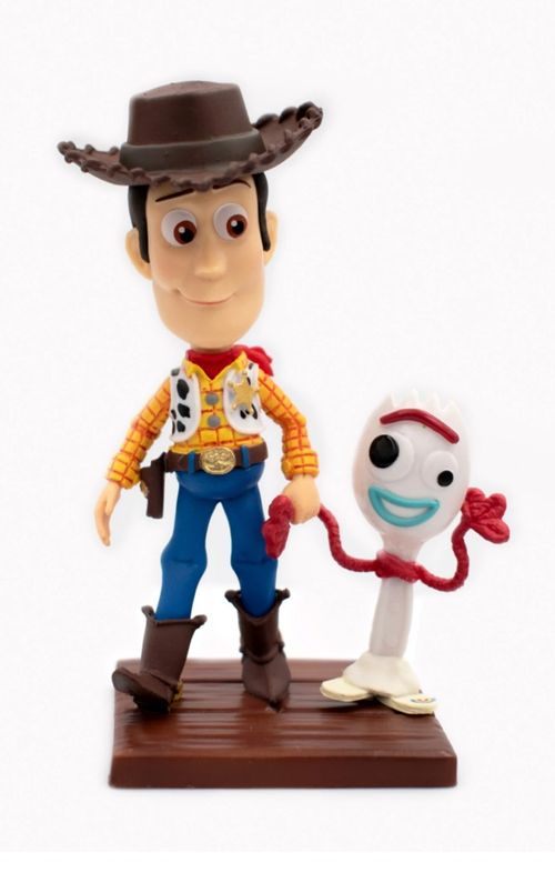 Estátua Woody and Forky - Toy Story - Mini Egg Attack - Beast Kingdom
