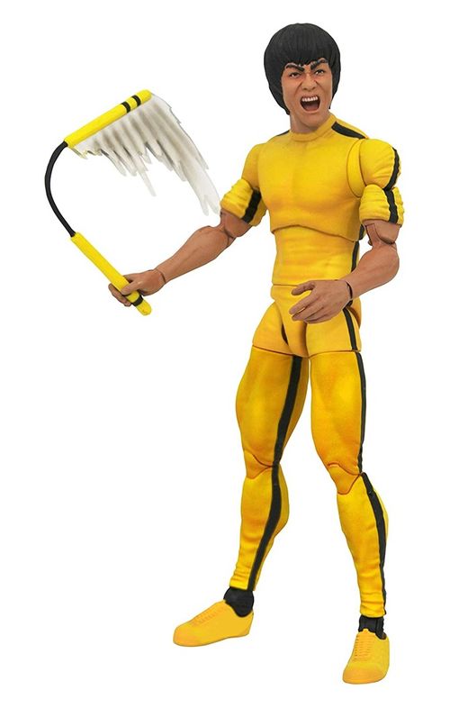 Figura Bruce Lee Yellow Jump Suit - Select - Diamond