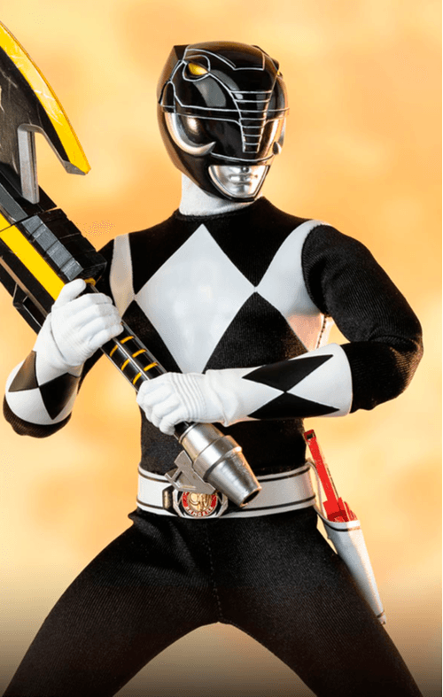 Figura Black Ranger 1/6 - Mighty Morphin Power Rangers - 1/6 Figure - Threezero