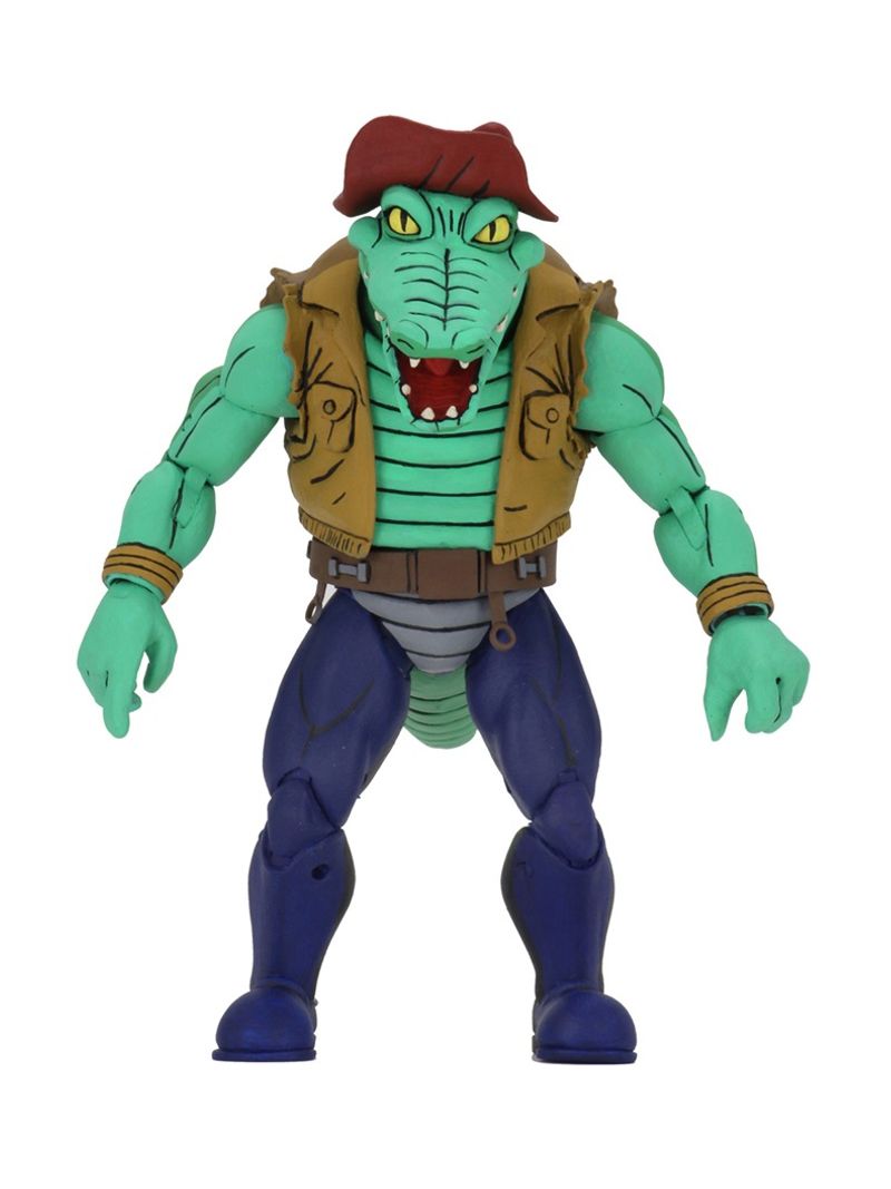 Figura Leatherhead and Slash 7" TMNT Series 3 Neca Iron Studios