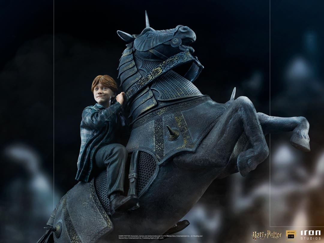 Harry Potter - Suporte de livros Cavalo Preto Xadrez Mágico, MERCHANDISING