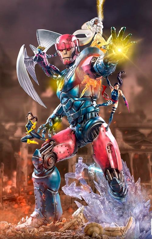 Estátua Sentinel Vs X-Men #3 - X-Men - Bds Art Scale 1/10 - Iron Studios