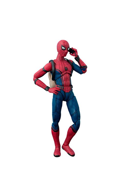 Figura Spiderman With Wall -Spiderman: Homecoming - S.H.Figuarts - Bandai