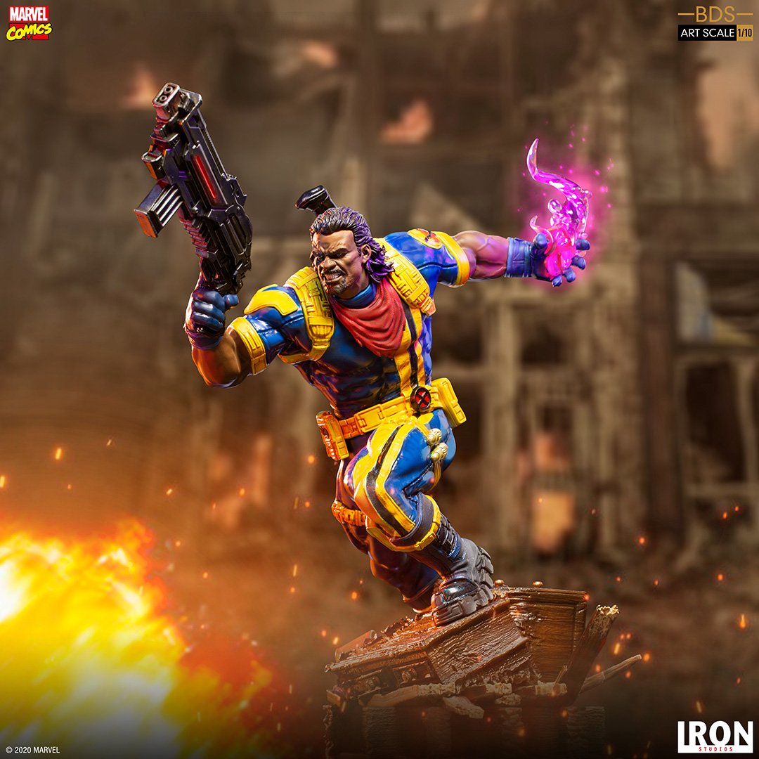 Estátua Bishop - X-men - Bds Art Scale 1/10 - Iron Studios