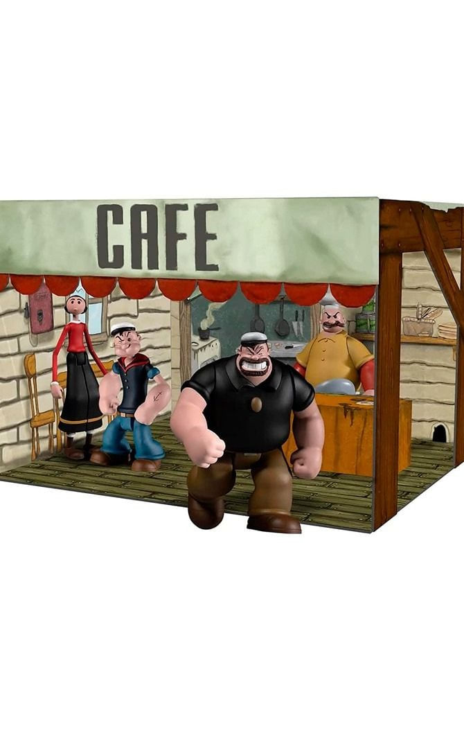 Popeye Deluxe Boxed Set - Popeye - Mezco - Iron Studios Online Store