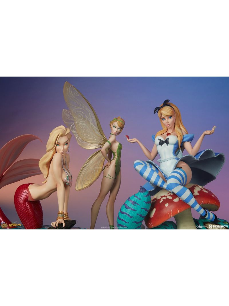 Estátua Alice in Wonderland - Fairytale Fantasies Statue - Sideshow - Iron  Studios Online Store