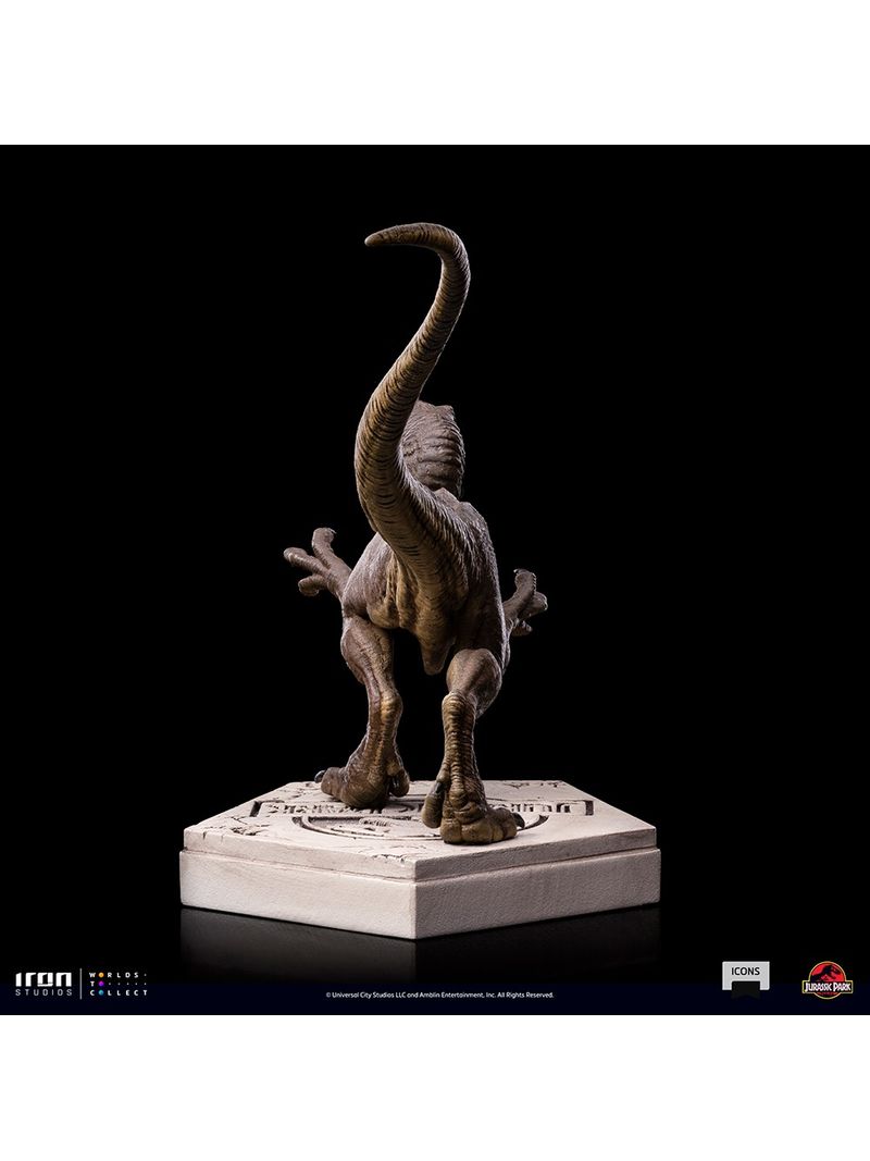 Velociraptor Bust 1/1, Jurassic Park, 76 Cm