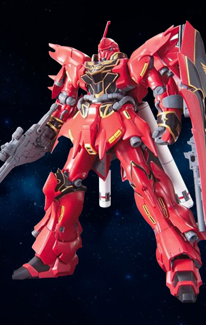 Maquette HGUC 1/144 MSN-06S Sinanju Finition Titane - Bandai Spirits, Mobile Suit Gundam UC