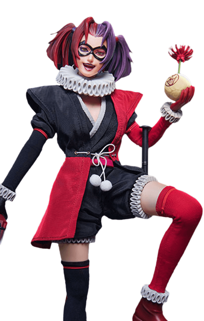Figura Harley Quinn Deluxe ver. - Batman Ninja 2018 - DC Figura Harley Quinn Deluxe ver. - Batman Ninja 2018 - DC