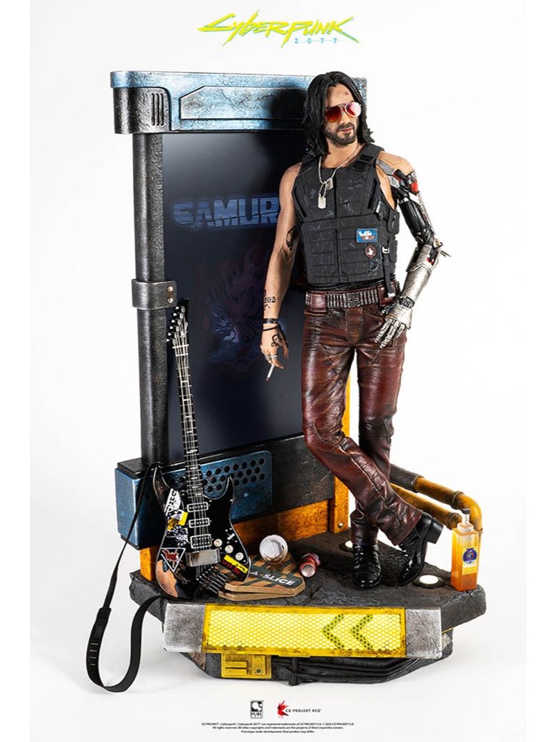 Cyberpunk 2077 Johnny Silverhand Statue store