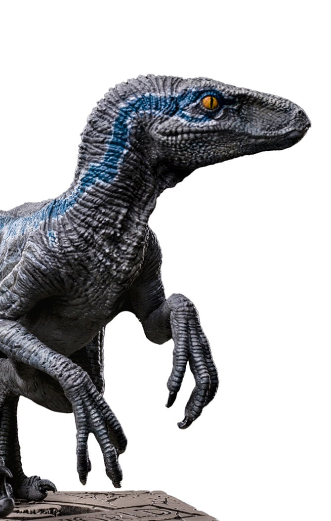 Jurassic world ginormous velociraptor hot sale blue