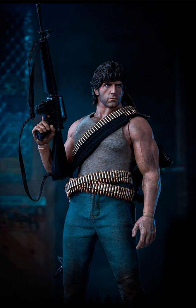 Figura John Rambo - Rambo First Blood - 1/6 Scale Figura John Rambo - Rambo First Blood - 1/6 Scale