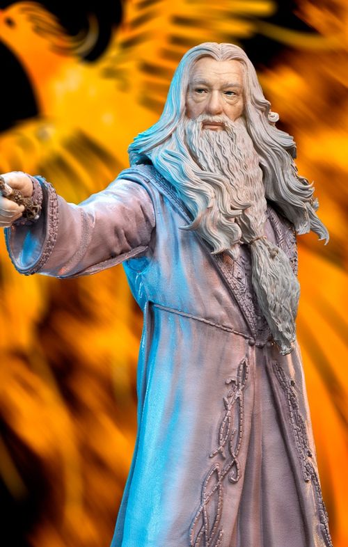Estátua Alvo Dumbledore - Harry Potter - Art Scale 1/10 - Iron Studios