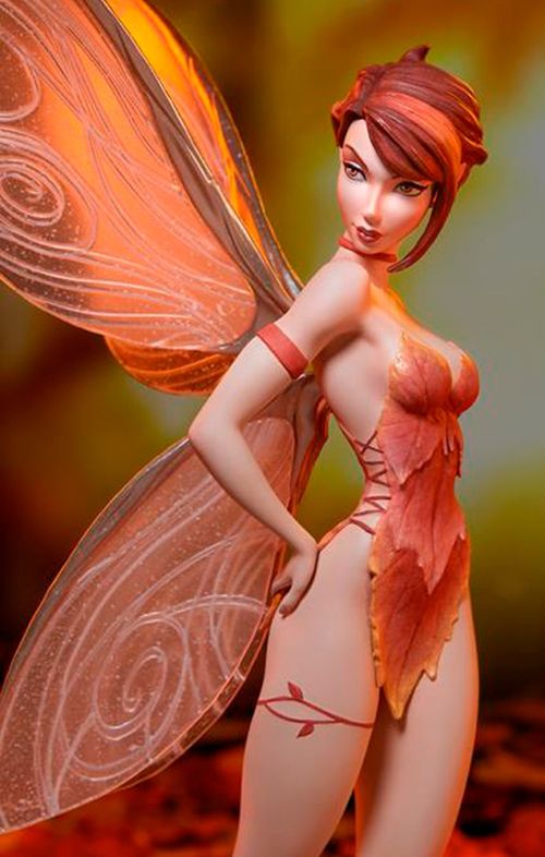 Estátua TinkerBell Fall Variant - Fairytale Fantasies Statue - Sideshow
