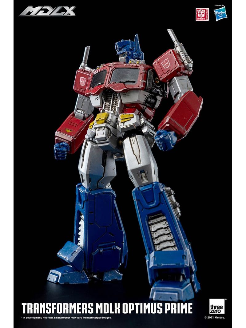 Figura Optimus Prime - Transformers - MDLX - Threezero - Iron