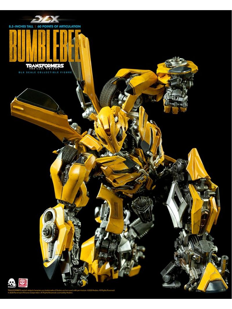 Bumblebee Transformers O Último Cavaleiro DLX Scale Threea - Prime