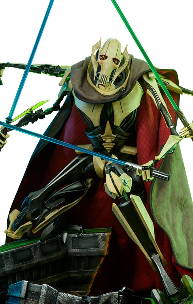 Preços baixos em General Grievous Star Wars Estatuetas, estátuas e Bustos