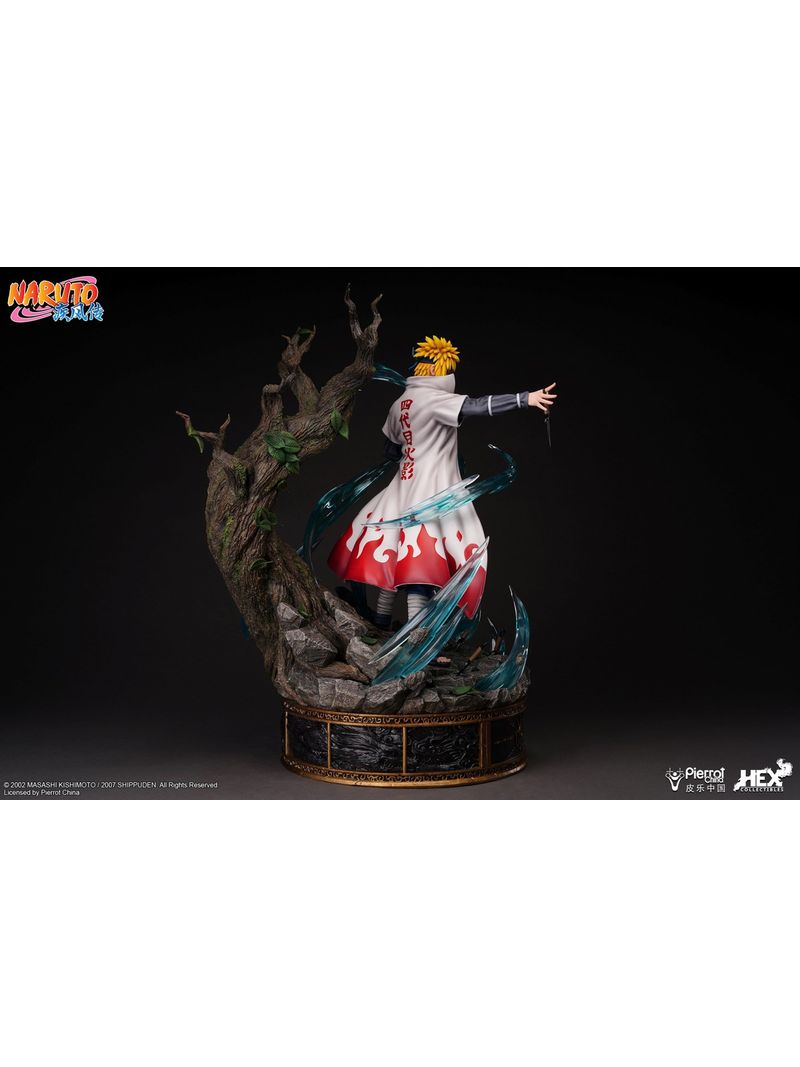 Estátua Yellow Flash of the Leaf Namikaze Minato - Naruto Shippuden - 1/4  Scale - Hex Collectibles - Iron Studios Online Store