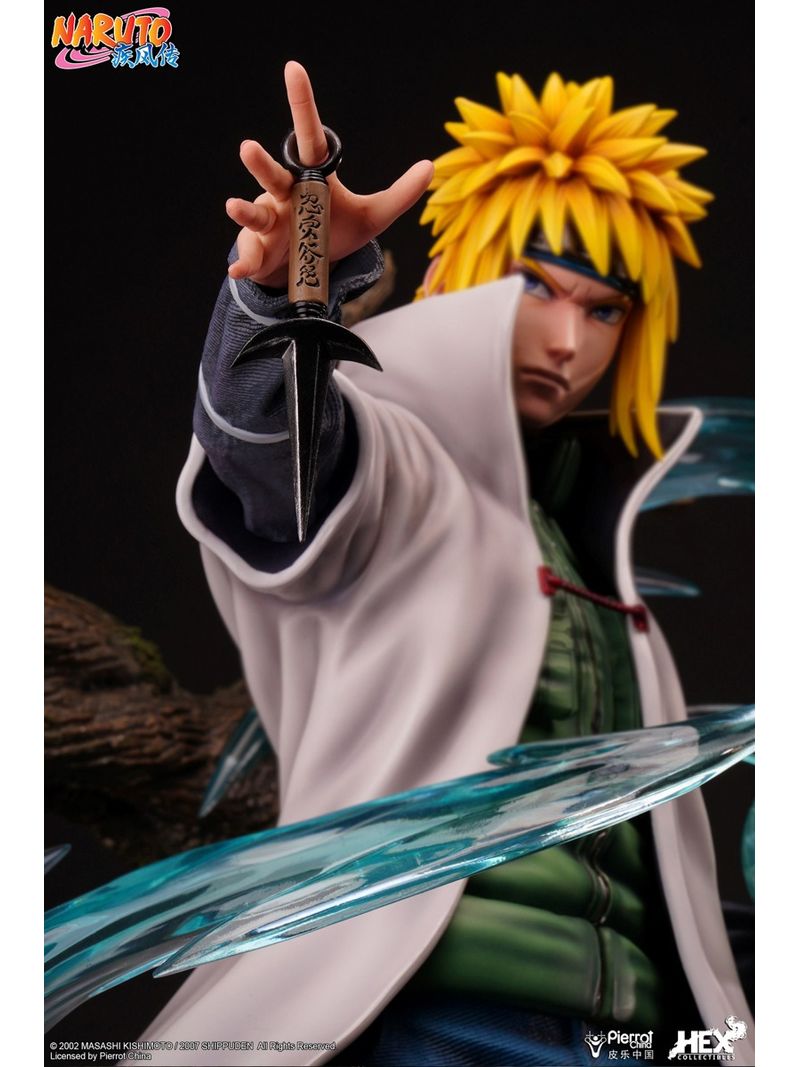 Estátua Yellow Flash of the Leaf Namikaze Minato - Naruto Shippuden - 1/4  Scale - Hex Collectibles - Iron Studios Online Store