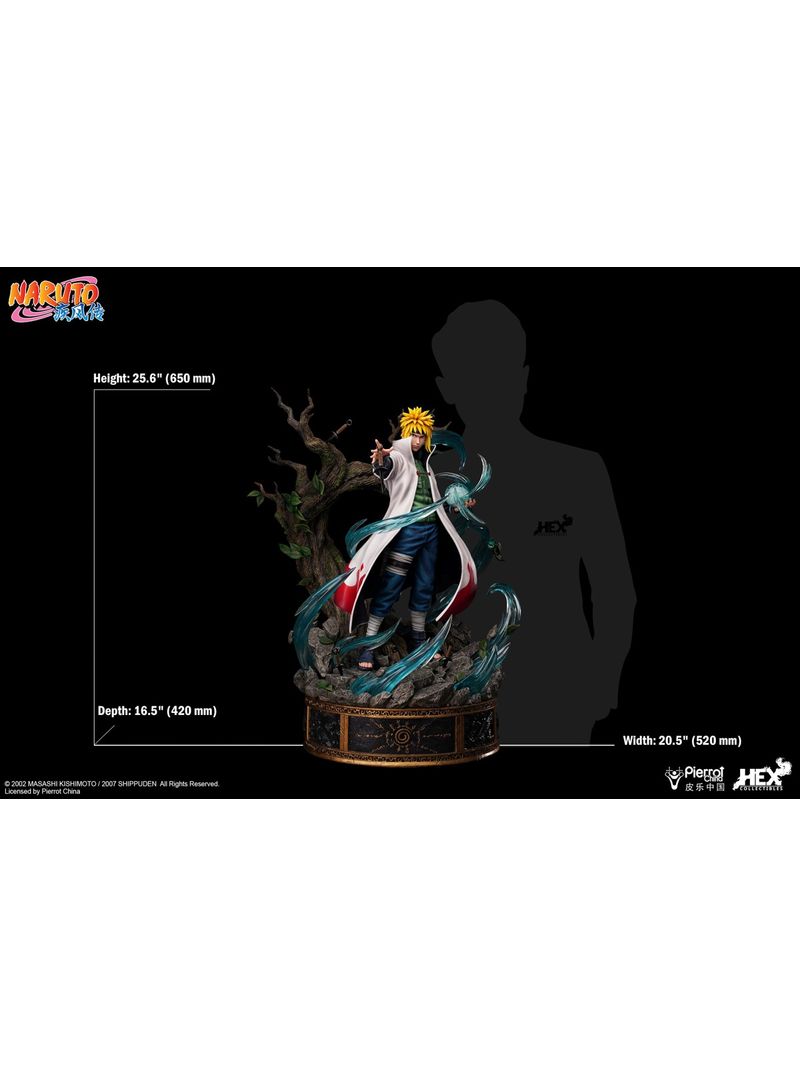 Estátua Yellow Flash of the Leaf Namikaze Minato - Naruto Shippuden - 1/4  Scale - Hex Collectibles - Iron Studios Online Store