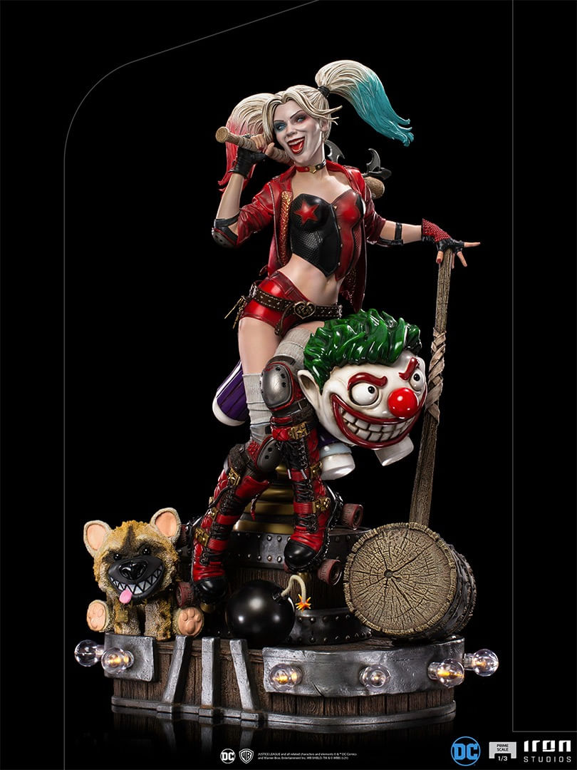 PRÉ VENDA: Estátua Arlequina (Harley Quinn) DC Designer Series