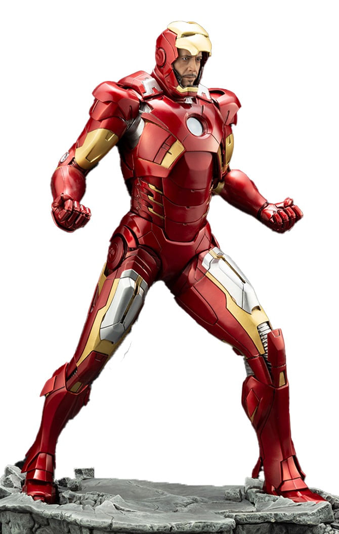 Estatua Iron Man Mark 7 - Avengers - Art FX J - Kotobukyia