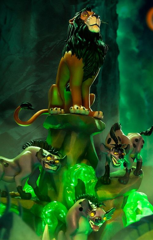 Estátua Scar Deluxe - Disney 100th - O Rei Leão - Art Scale 1/10 - Iron Studios