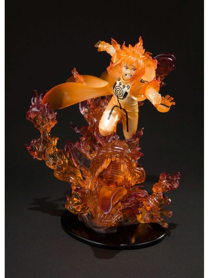 Estátua Minato Namikaze Manto da Kurama com 2 Cabeças (26 CM) - Lc Games  Digitais