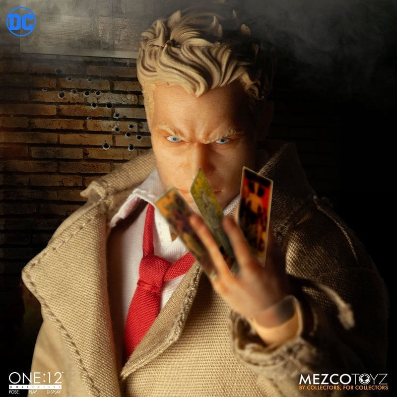 Figura John Constantine Deluxe Edition DC Comics 1/12 Collective Mezco Iron Studios
