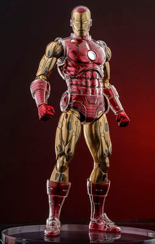 Figura Iron Man Diecast Origins - Marvel - Sixth Scale - Hot Toys