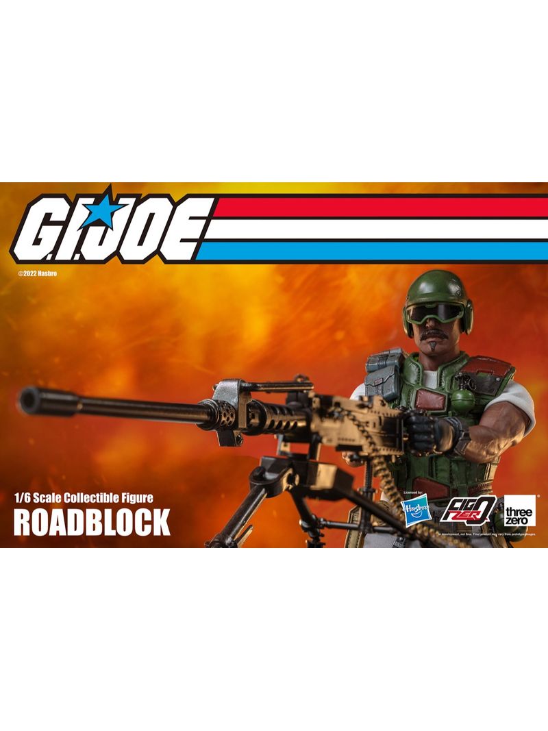 Figura Roadblock - G I Joe - 1/6 Scale - Threezero - Iron Studios Online  Store